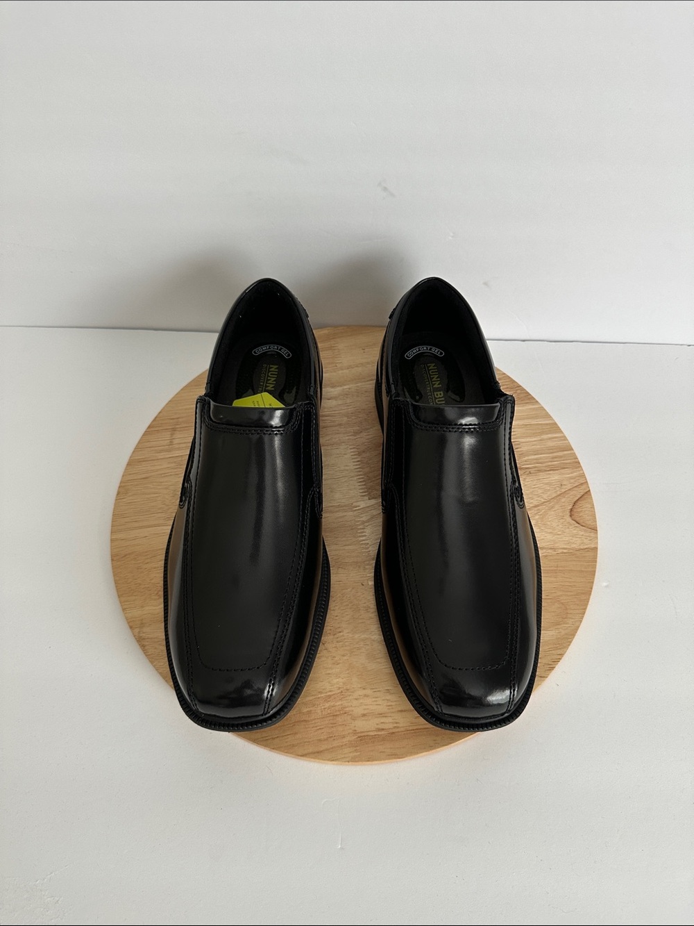 Nunn Bush Bleeker Street Bike Mens Round Oxford Shoes
